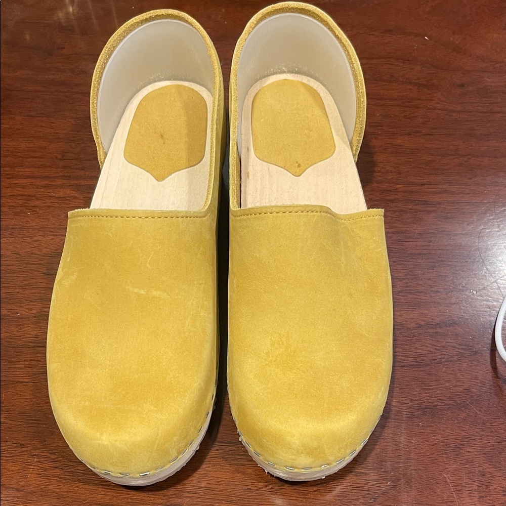 Sandgrens Brett low closed-back clogs Size 41